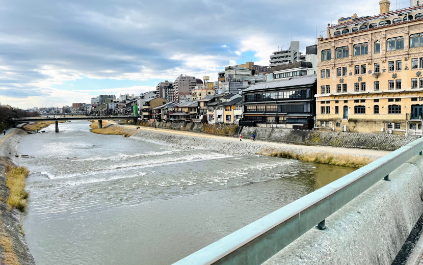 京都・四条河原町・鴨川
