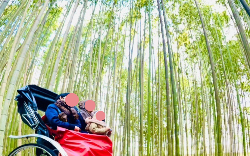 京都・嵐山人力車