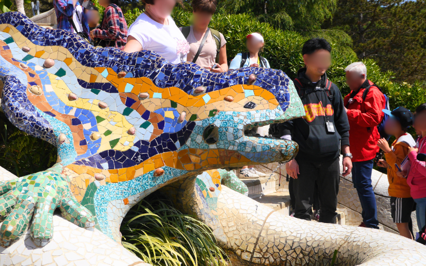 スペイン・バルセロナ・グエル公園