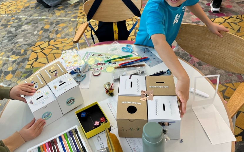 「みなみあおやまこどもアートウォーク」-コモンズ投信