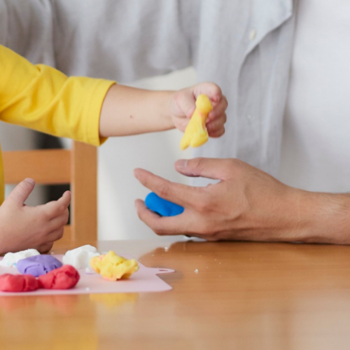 親子、工作、子ども、父親