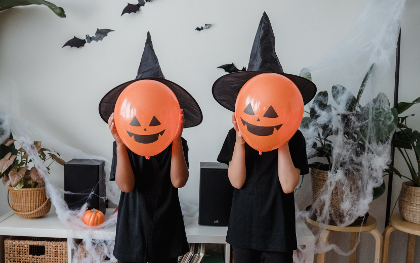 ハロウィン仮装子ども